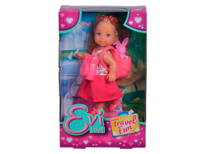 Лялька Еві "Весела мандрівка" з кроликом рюкзаком та 5733441 Лялька Еві "Весела мандрівка" з кроликом рюкзаком та 5733441