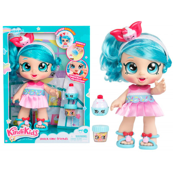 KINDI KIDS Лялька Джессікейк "SNACK TIME FRIENDS" 5008 KINDI KIDS Лялька Джессікейк "SNACK TIME FRIENDS" 5008