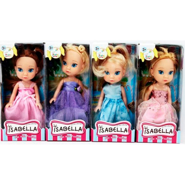 Іграшка лялька "Isabella" арт. YL1603-B 4 види в кор.8*5*18cм YL1603-B