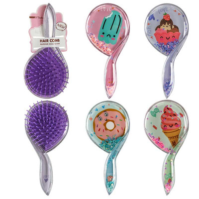 Гребінець для волосся з блискітками 4 види H2078 Гребінець для волосся з блискітками 4 види H2078