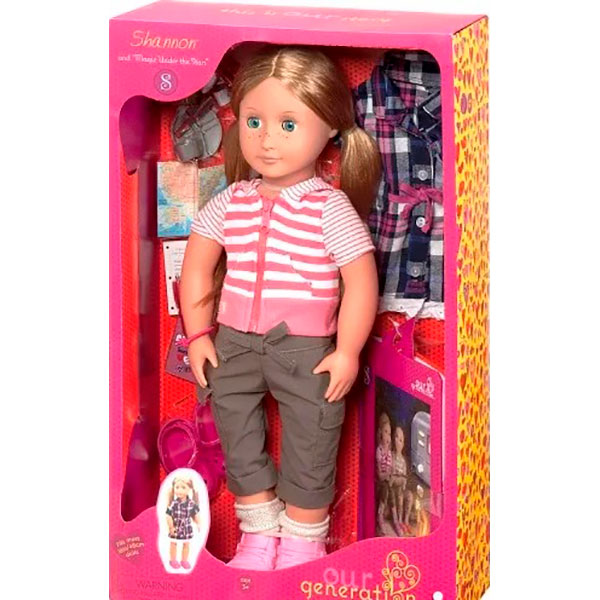 Лялька Our Generation Deluxe Шеннон 46 см BD31026АТZ Лялька Our Generation Deluxe Шеннон 46 см BD31026АТZ
