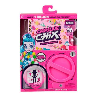 Іграшковий набір CAPSULE CHIX з лялькою Giga Glam 59200
