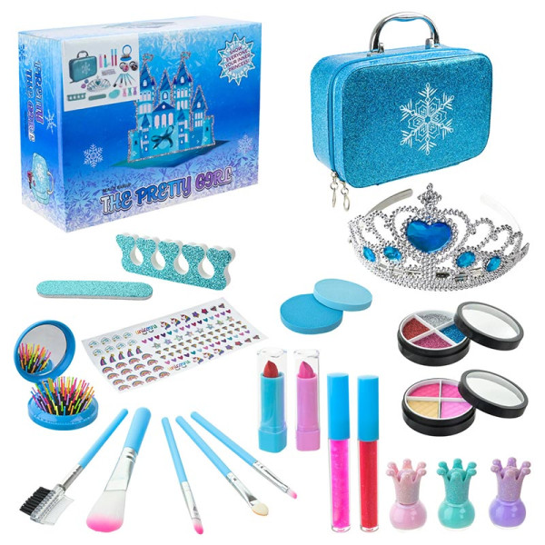 Ігровий набір косметики у валізі з аксесуарами 2605W-JY2405