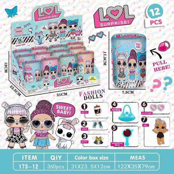 Лялька LOL SURPRISE капсула 173-12 Лялька LOL SURPRISE капсула 173-12