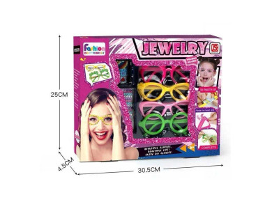 Набір окуляри з біжутерією 894-1