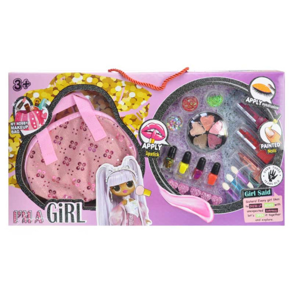 Набір косметики "L.Q.L" з сумочкою в коробці р.465*262*4см C206