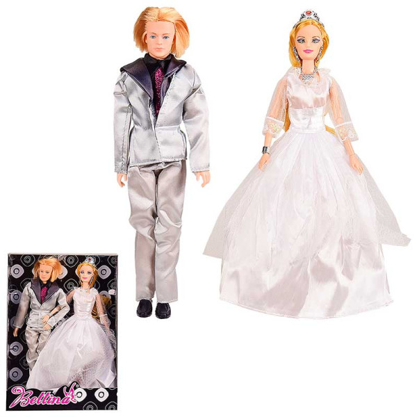 Лялька типу "Барбі" (Кен і наречена шарнірні) 66854 Лялька типу "Барбі" (Кен і наречена шарнірні) 66854