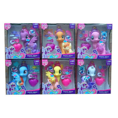 Поні з аксесуарами музика світло (6 видів) 88244