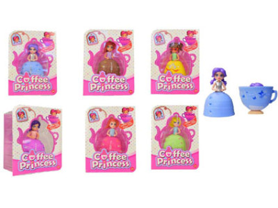 Лялька перетворюється на чашку з аксесуарами (6 видів) 38774