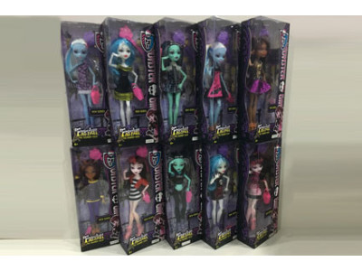 Лялька Monster High шарнірна з аксесуарами (10 видів) YF10010-1