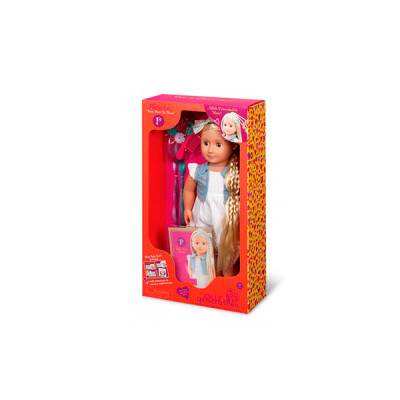 Лялька Our Generation ФІБІ 46см з довгим волоссям блонд BD31055Z Лялька Our Generation ФІБІ 46см з довгим волоссям блонд BD31055Z