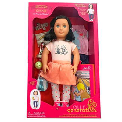 Лялька Our Generation DELUXE Еверлі 46 см BD31165АZ BD31165АZ