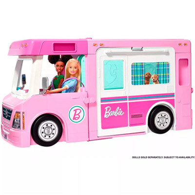Ігровий набір Барбі Кемпер-трансформер для подорожей Barbie 3-in-1 DreamCa GHL93
