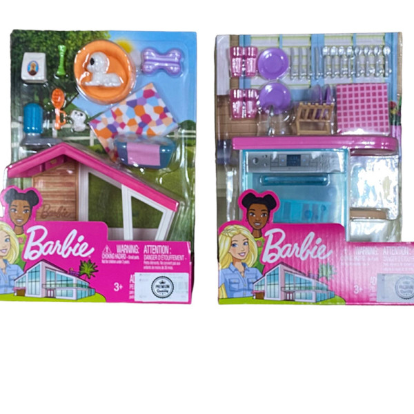 Набір меблів та аксесуарів для дому Barbie (в ас.) FXG33