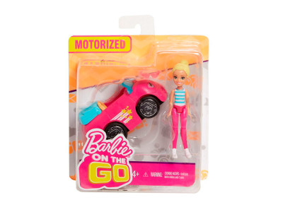 УЦІНКА Лялька Barbie On the GO з транспортом FHV76