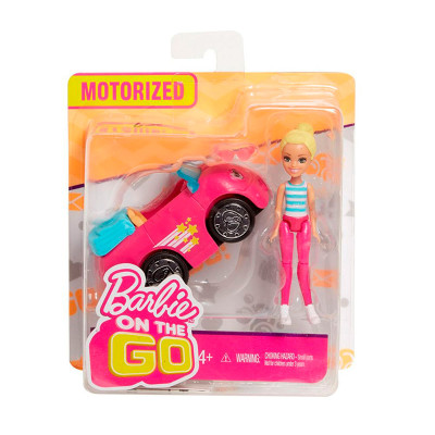 УЦІНКА Лялька Barbie On the GO з транспортом FHV76