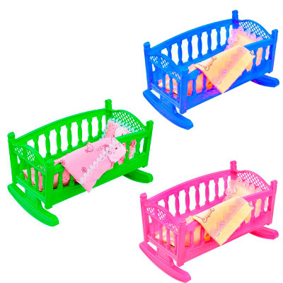 Ліжечко для ляльок з постіллю BAMSIC 006/7