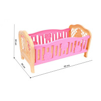 Ліжко для ляльки ТехноК пластикове 4517