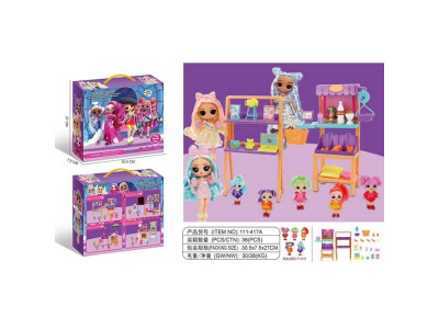 Набір Лялька з аксесуарами Lol Mini Fashion Set 111-417A