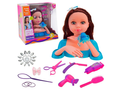Лялька для зачисок з аксесуарами 3393