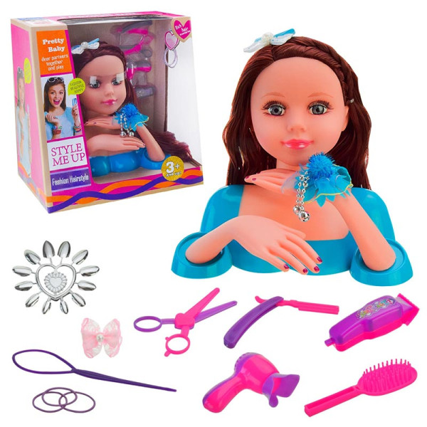 Лялька для зачисок з аксесуарами 3393