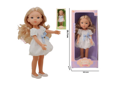 Лялька в сукні з блакитним бантом 33см LS1350-3 Лялька в сукні з блакитним бантом 33см LS1350-3