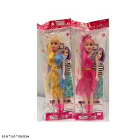 Лялька з одягом та довгим волоссям 2 види 710-30