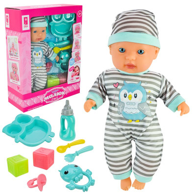 Пупс "Чудо Малюк" м'яконабивний зі звуком і аксесуарами PL-524-106 Пупс "Чудо Малюк" м'яконабивний зі звуком і аксесуарами PL-524-106