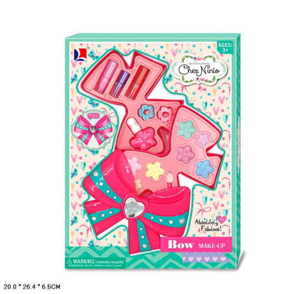 Косметика "Бантик" тіні помади заколочки пензлик лак 10400D