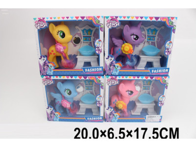 Поні з аксесуарами (4 види) 1821-1