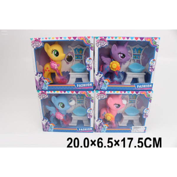 Поні з аксесуарами (4 види) 1821-1