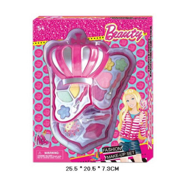 Косметика Корона 3 яруси тіні румяна помада пензлики V79664A7