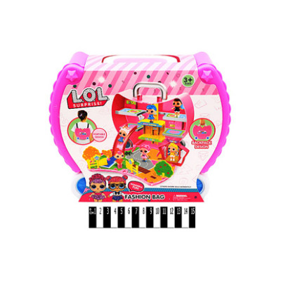 Набір валіза-рюкзак L.О.L. Парк розваг 127 Набір валіза-рюкзак L.О.L. Парк розваг 127