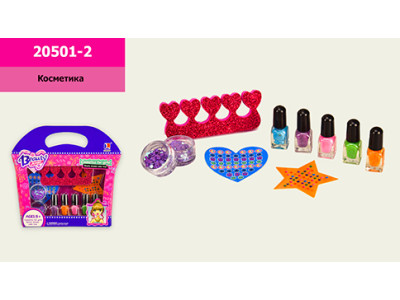 Косметика "Манікюр" лак блискітки 20501-2