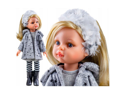 Лялька Клаудіа в сірому 04410