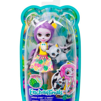 УЦІНКА Лялька Enchantimals "Лемур Лариса" GFN44 УЦІНКА Лялька Enchantimals "Лемур Лариса" GFN44