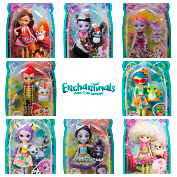 Лялька Enchantimals "Головні героїні" DVH87 Лялька Enchantimals "Головні героїні" DVH87