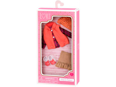 Набір одягу для ляльок Лорі LORI пуховий жилет LO30004Z