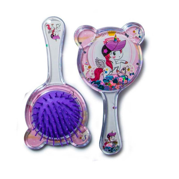 Дитячий гребінець Єдиноріг 16 см unicorn-1_Violet