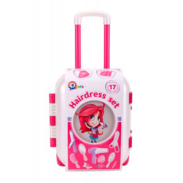 Ігровий набір перукаря ТехноК з аксесуарами 6993 Ігровий набір перукаря ТехноК з аксесуарами 6993