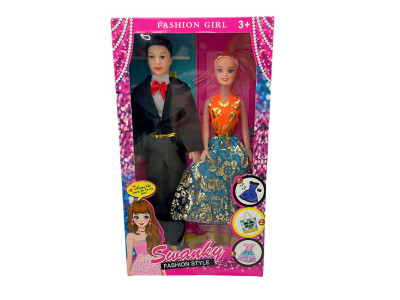 Лялька Swanky сімя 619-4_Orange-Blue