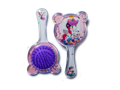 Дитячий гребінець Єдиноріг 16 см unicorn-1_Violet