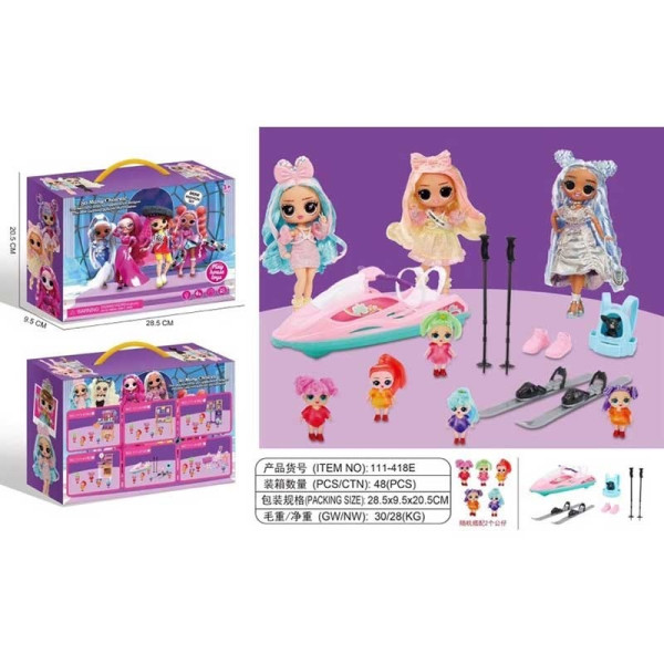 Набір lol mini fashion set 111-418E