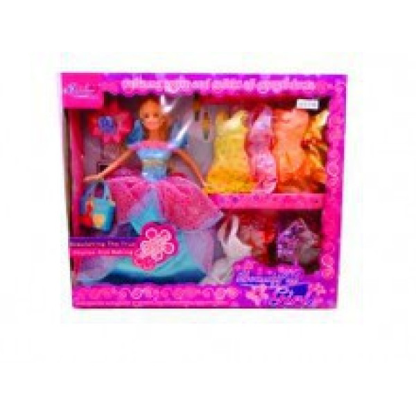 Лялька Beautiful girl з гардеробом та аксесуарами 89049