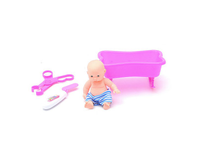Пупс у ванній з аксесуарами 663-4
