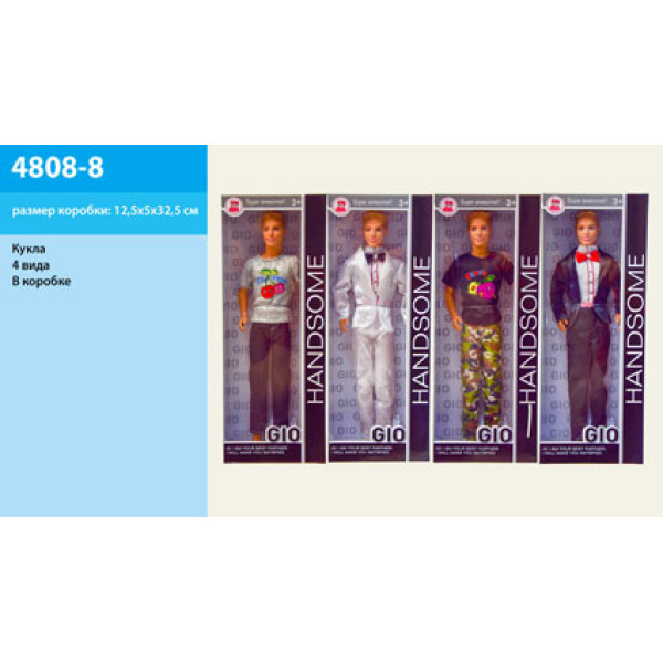 Лялька 4 види в коробці 4608-8