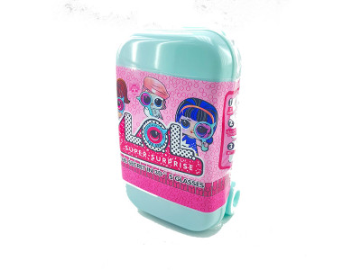 Валіза Лол The secret glasses Бірюза K717 turquoise