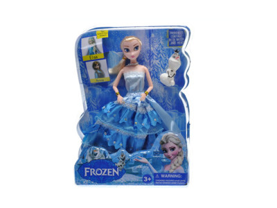 Лялька Frozen зі сніговиком 6698-8 Лялька Frozen зі сніговиком 6698-8