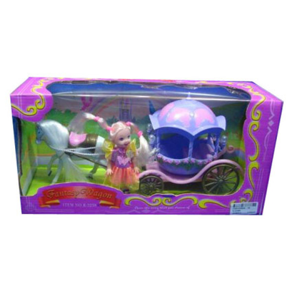 Карета з конячкою та лялечкою R-3238A