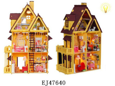 Ігровий Будиночок для ляльок (світло) KH138-09